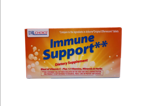 DRxChoice Immune Support Effervescent Tablets* (3 pack= 15 tablets)
