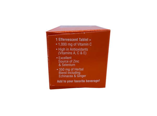 DRxChoice Immune Support Effervescent Tablets* (3 pack= 15 tablets)