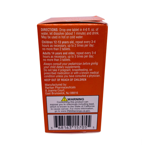 DRxChoice Immune Support Effervescent Tablets* (3 pack= 15 tablets)