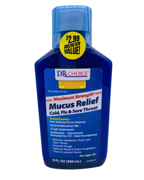 DRxChoice Maximum Strength Mucus Relief (3 pack)